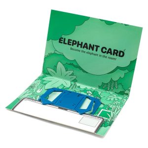 ELEPHANT CARD iPhone 連係カメラマウント for MacBook（ブルー）