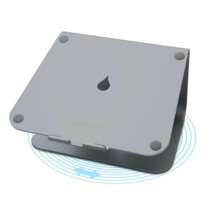 rain design mStand 360 アルミニウムアロイ製 ラップトップスタンド スペースグレイ